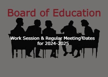 Board of Ed meeting dates 2024-2025