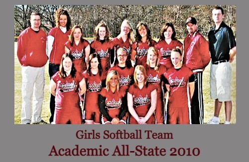 2010 Girls Softball Team