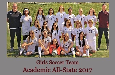 2017 Girls Soccer Team