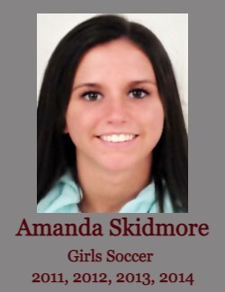 Amanda Skidmore 2011-2014