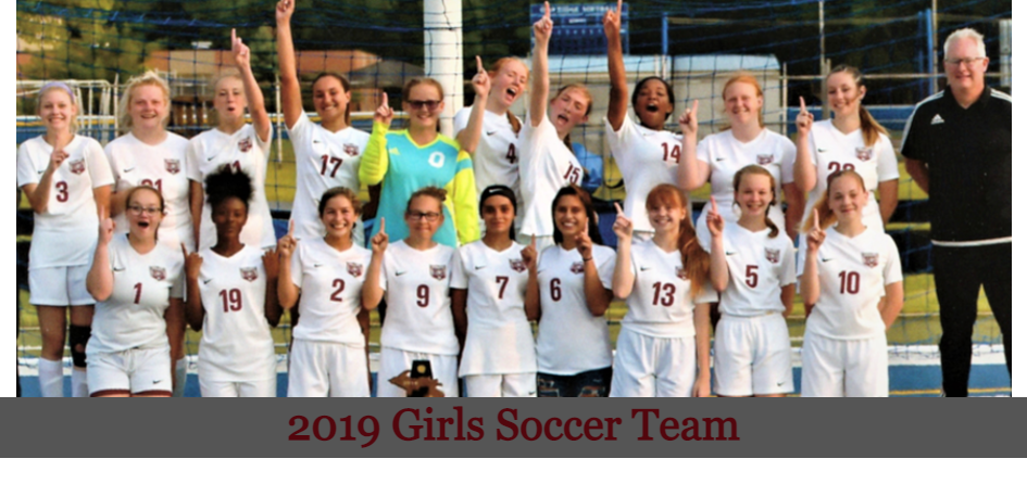 2019 Girls Soccer Team