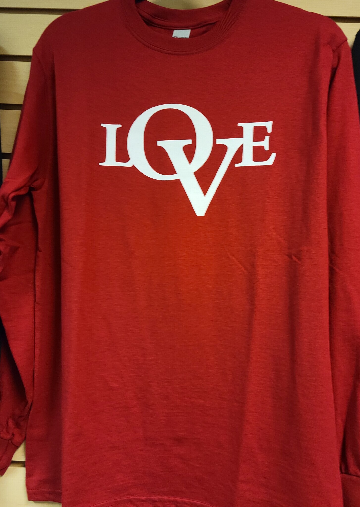 Long Sleeve Red Love Shirt