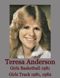 Teresa Anderson 1981-1982